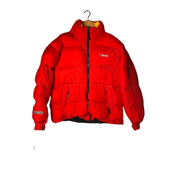 VTG BEAR USA RN 90680 EXTREME WEATHER EXPEDITION REVERSIBLE DOWN JACKET MEN'S XL - Picture 6 of 16